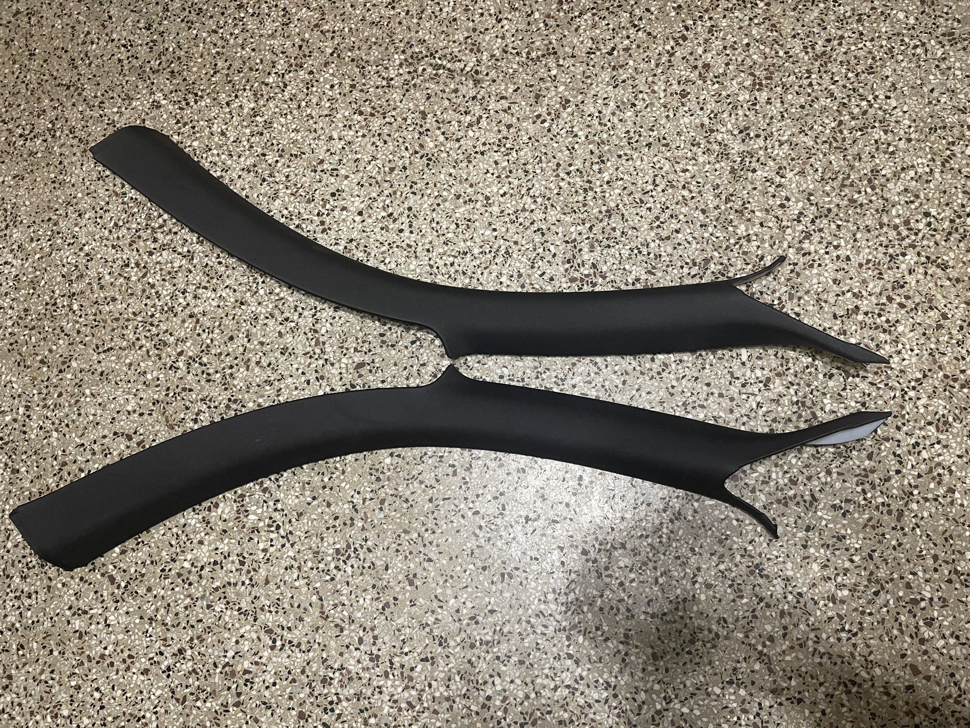 Audi Tt Coupe Mk2 A Pillar Trim Cover Panel Front Left Right Set Black