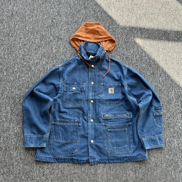 denim jacket WIP x INVINCIBLE Chore Coat