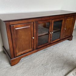 Solid Wood Entertainment Center or TV Stand
