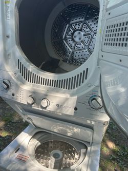 Stackable washer and dryer
