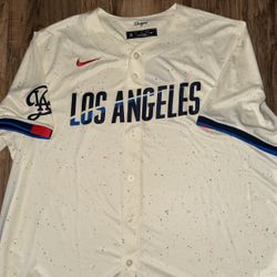 New Men’s Size Medium, Large, XL & 2XL Nike LA Dodgers City Connect Jersey