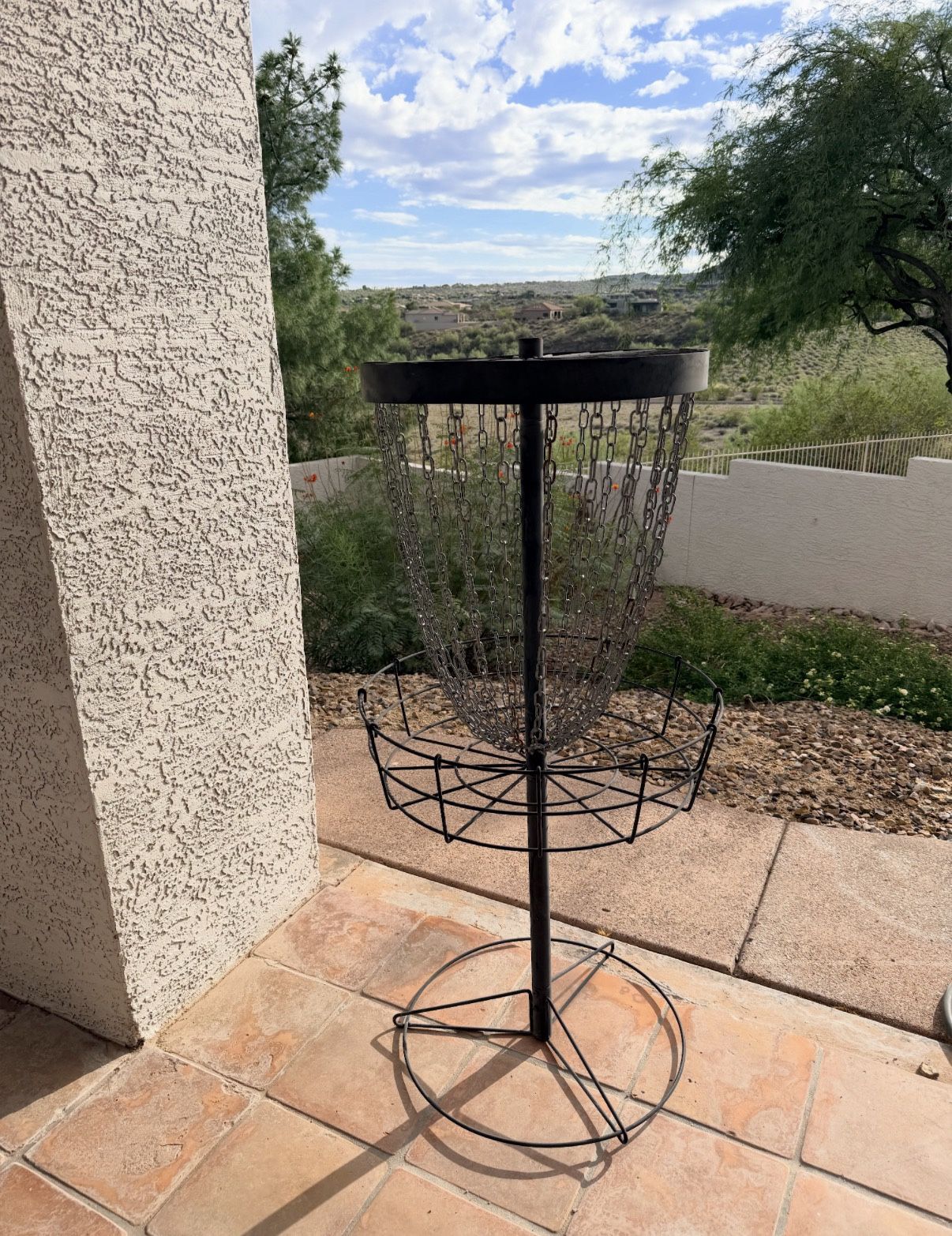 Disc Golf Basket For Home/Yard