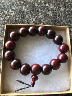 Rose wood bracelet . 8 inches