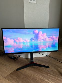 LG 34” Ultrawide Monitor 34UM69G-B