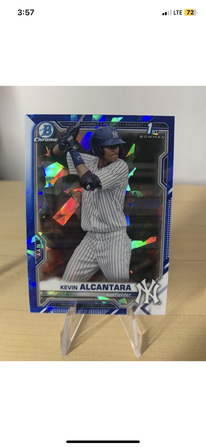 Kevin Alcantara 1st Bowman Sapphire