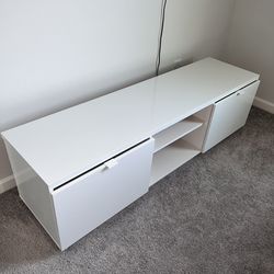 IKEA TV Stand White 