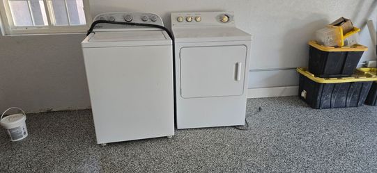 washer and dryer