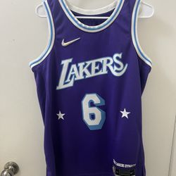 Nike Lakers LeBron James City Edition Jersey Size M