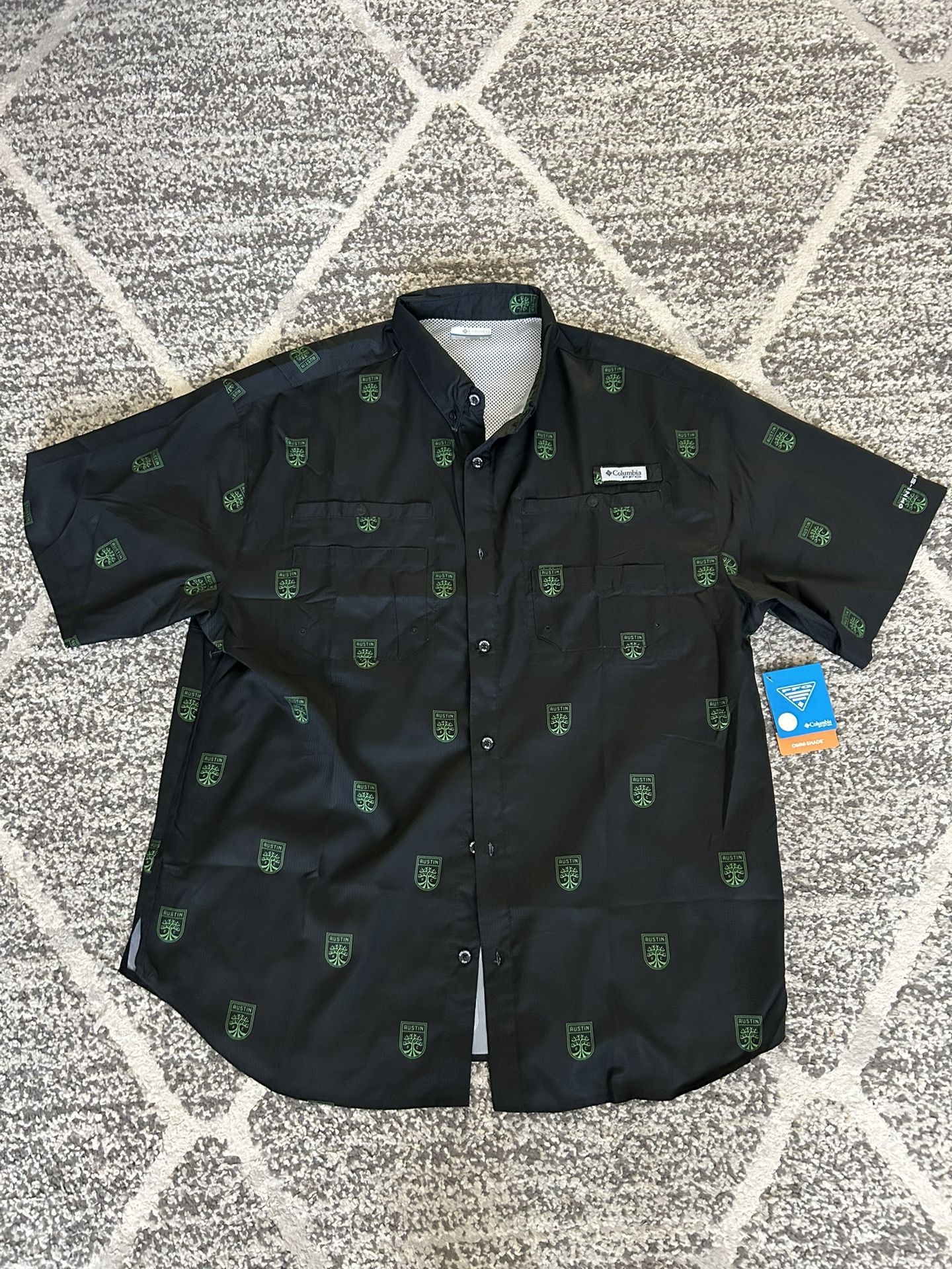 Austin FC Columbia PFG shirt NWT