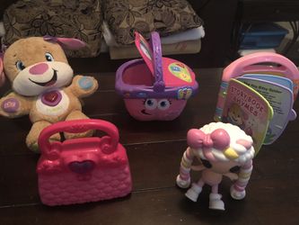 Toddler Girls Bundlle of starter toys