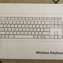 Wireless Keyboard and Mouse Combo (white)