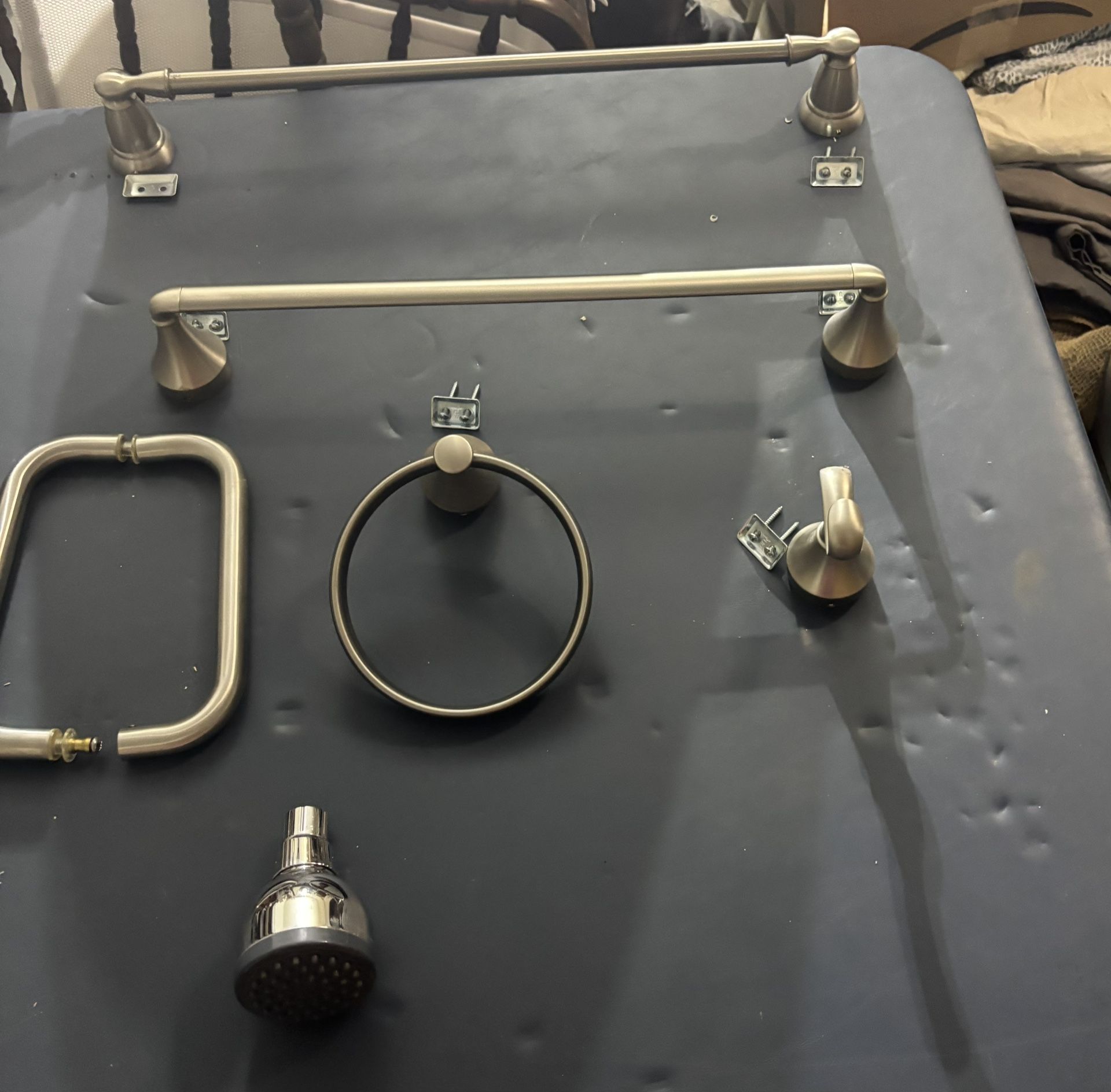 Moen Towel Racks & And Shower Door Handle - 5.00 Each