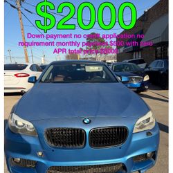 2012 BMW No Credit Application No Requirement