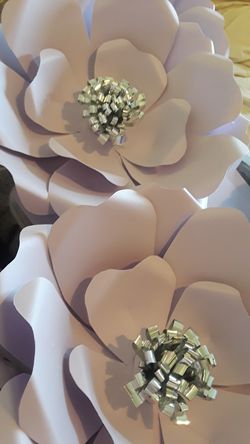 Paper flowers