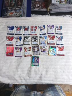 Football basketball cards and pokemon