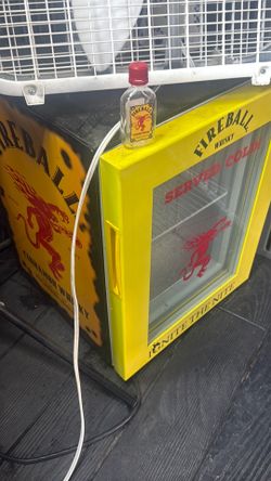 Fireball mini fridge
