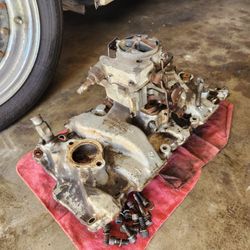 67 Chevelle Stock Intake & Carburetor 