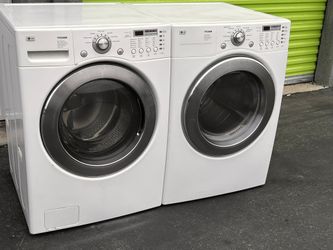 LG Washer And Dryer Gas Set