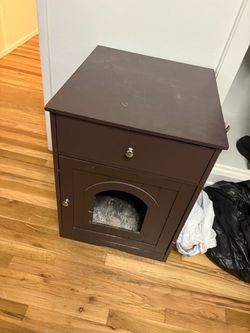 Hidden litter box