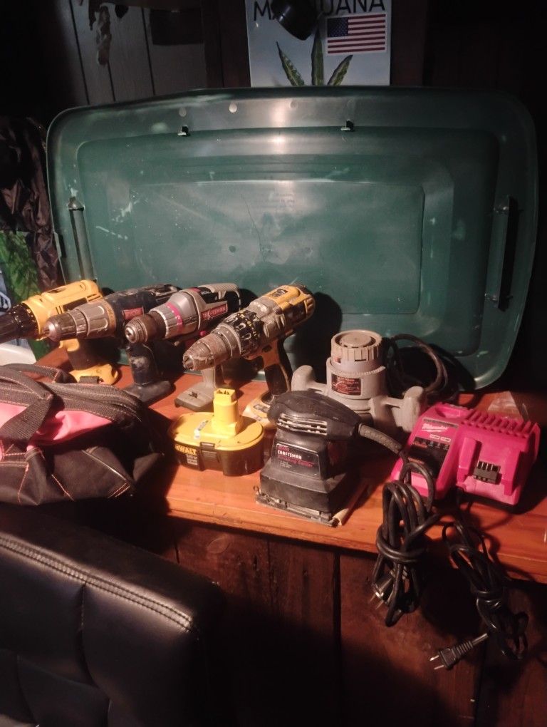 Cordless Power Tools $20 Each