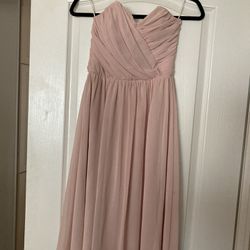 Romantic Blush Cocktail Dress
