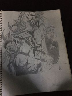 Pencil drawing “read drawings”