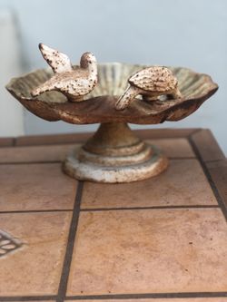 Cast Iron Birdbath