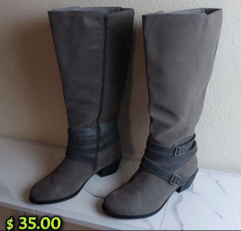 Knee High Boots Extra Wide