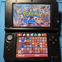 Nintendo Red 3DS XL - Custom Setup - 64GB