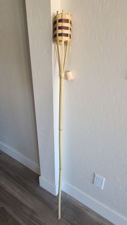 Tiki torch.
