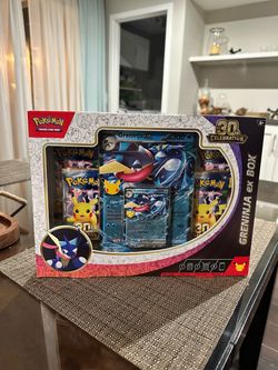 Pokémon Trading Card Game: 30th Celebration Greninja ex Box