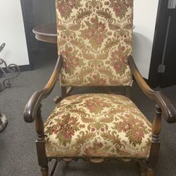 Vintage High-Back Chair