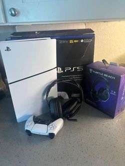 Playstation 5 Slim with Turtle Beach Headset