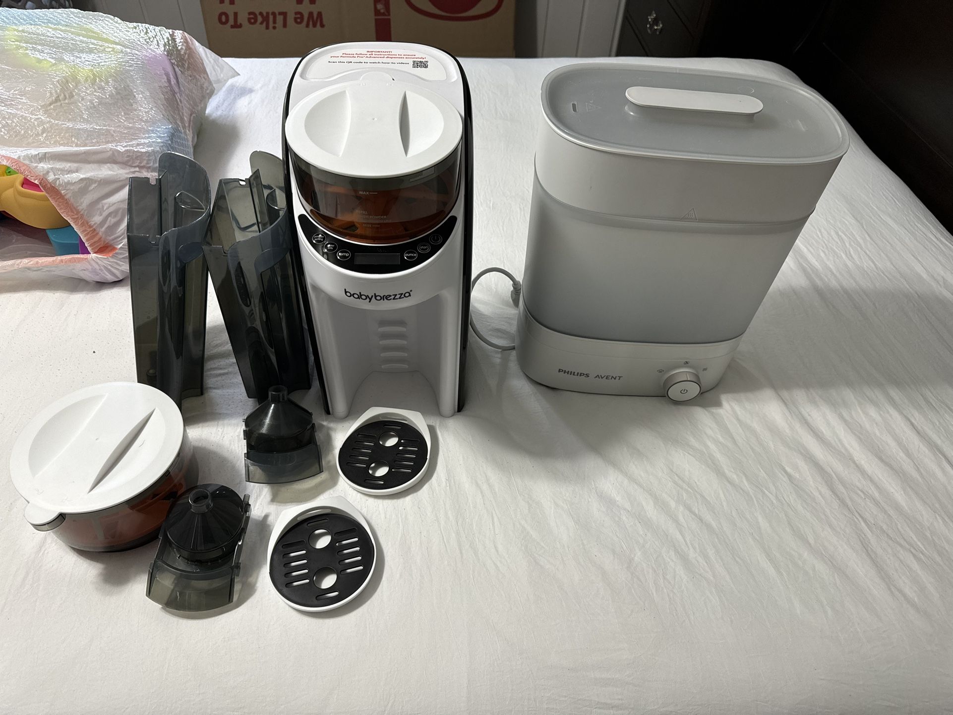 Baby Brezza And Sterilized Avant