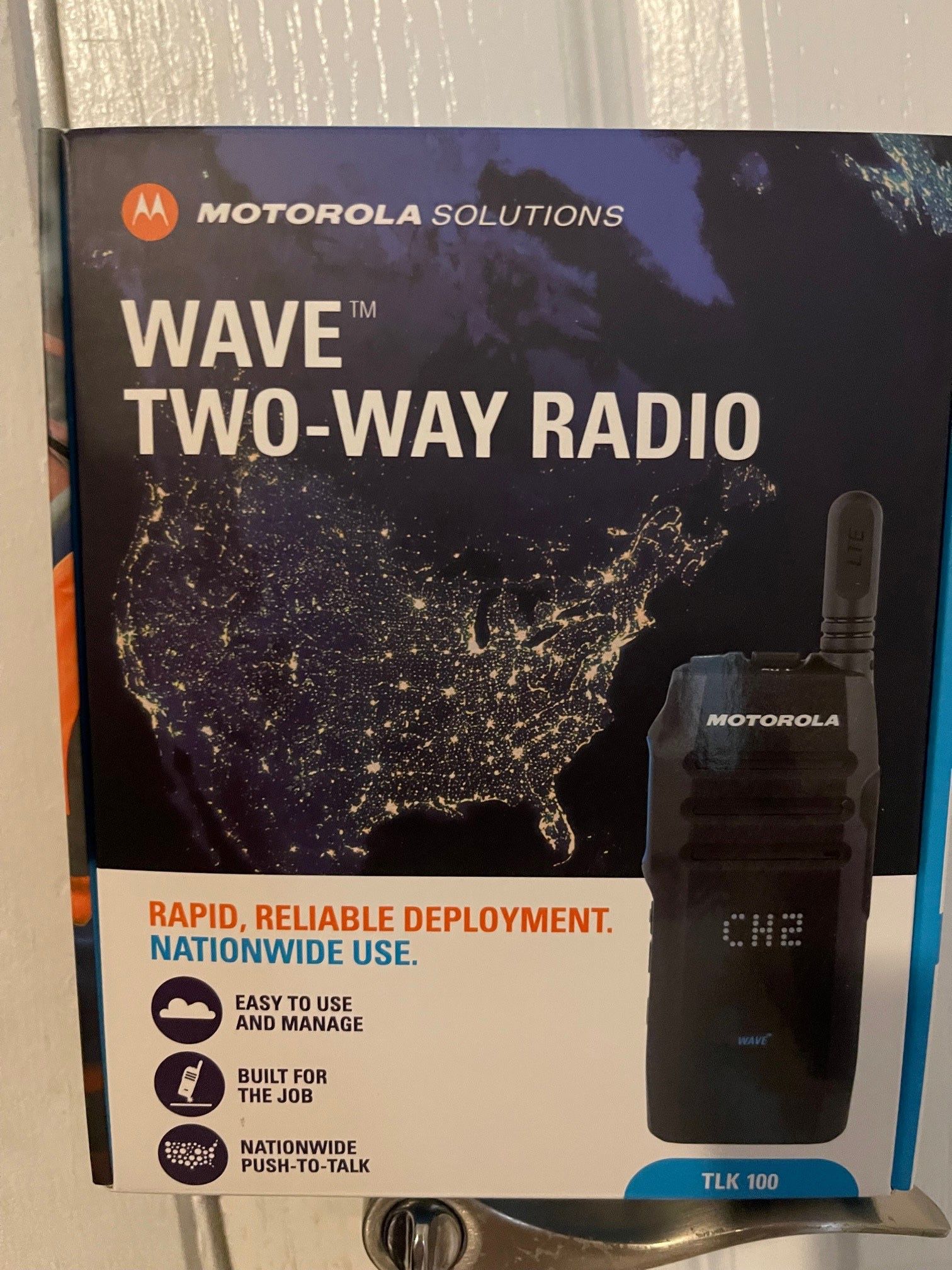 Motorola TLK-100 4G LTE Two-Way Radio Wave for Sale in Hialeah Gardens, FL  OfferUp