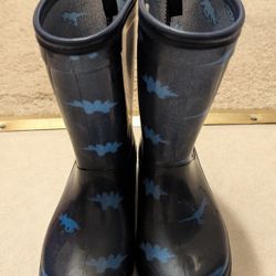 Dinosaur Rain Boots Size 10