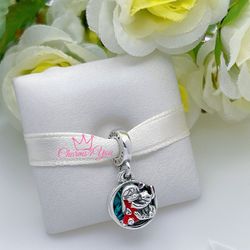 Adorable Charm 925 silver for Pandora moments bracelet.
