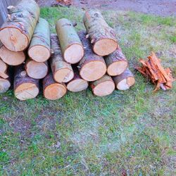 Seasoned Cedar Wood Logs