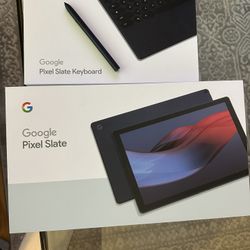 Google Pixel Slate Bundle Tablet – i7 / 16GB RAM / 256GB SSD + Keyboard + Pen (Excellent/New Condition)