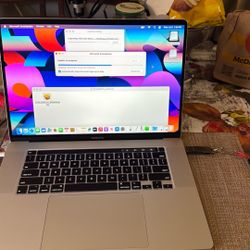 Apple Macbook Pro 2019 Good Condition 16 Gb One T B