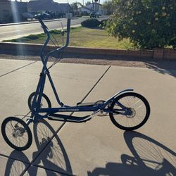 StreetStrider 3-wheel elliptical bike
