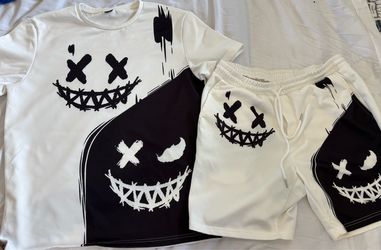 2 pcs Matching Shorts Set
