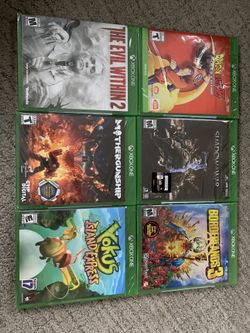 Brand new sealed 6 games bundle for Xbox One