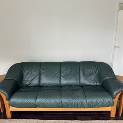 Vintage Leather Couch 