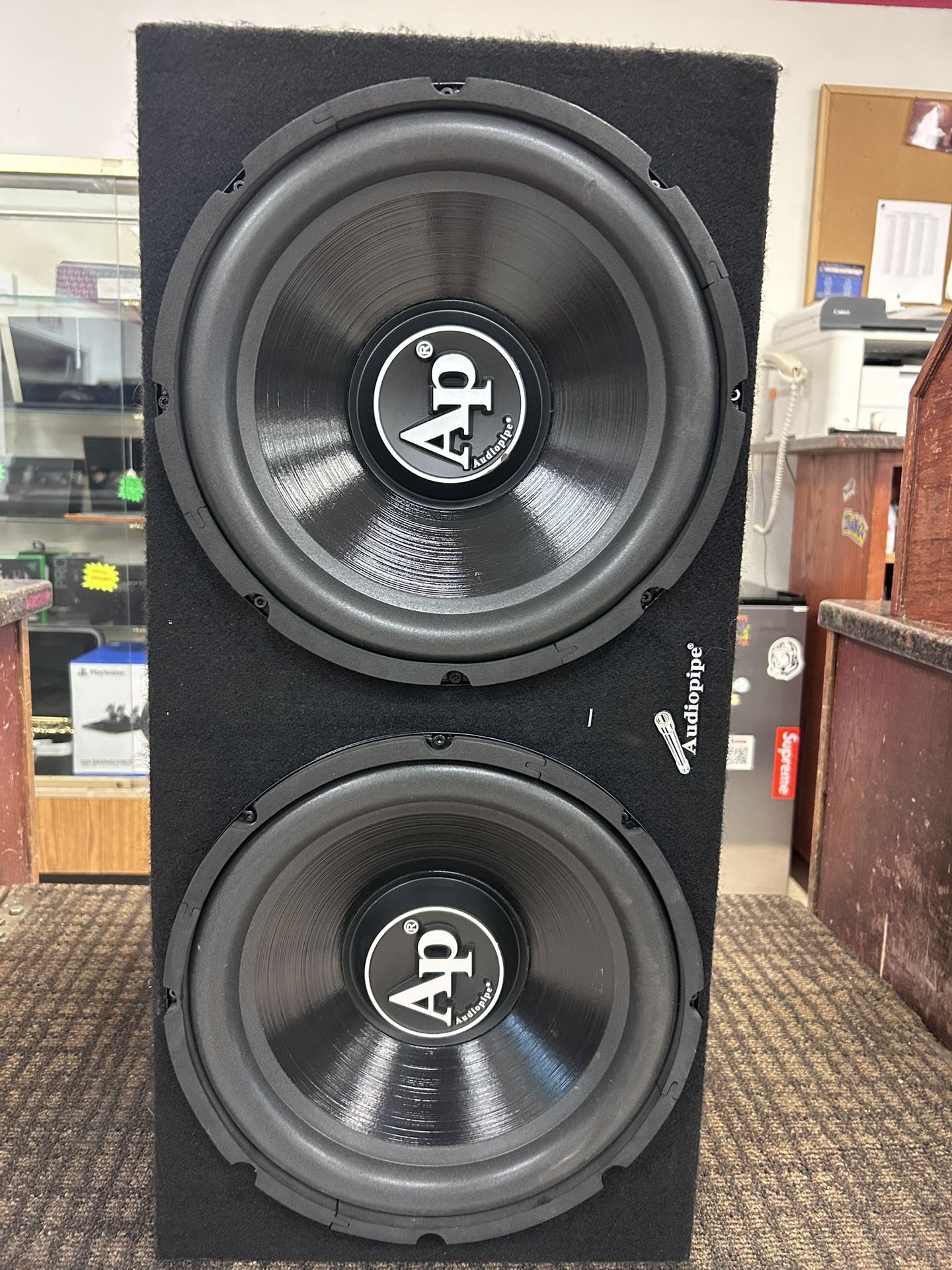 Audiopipe 2x12” Subwoofer Speakers