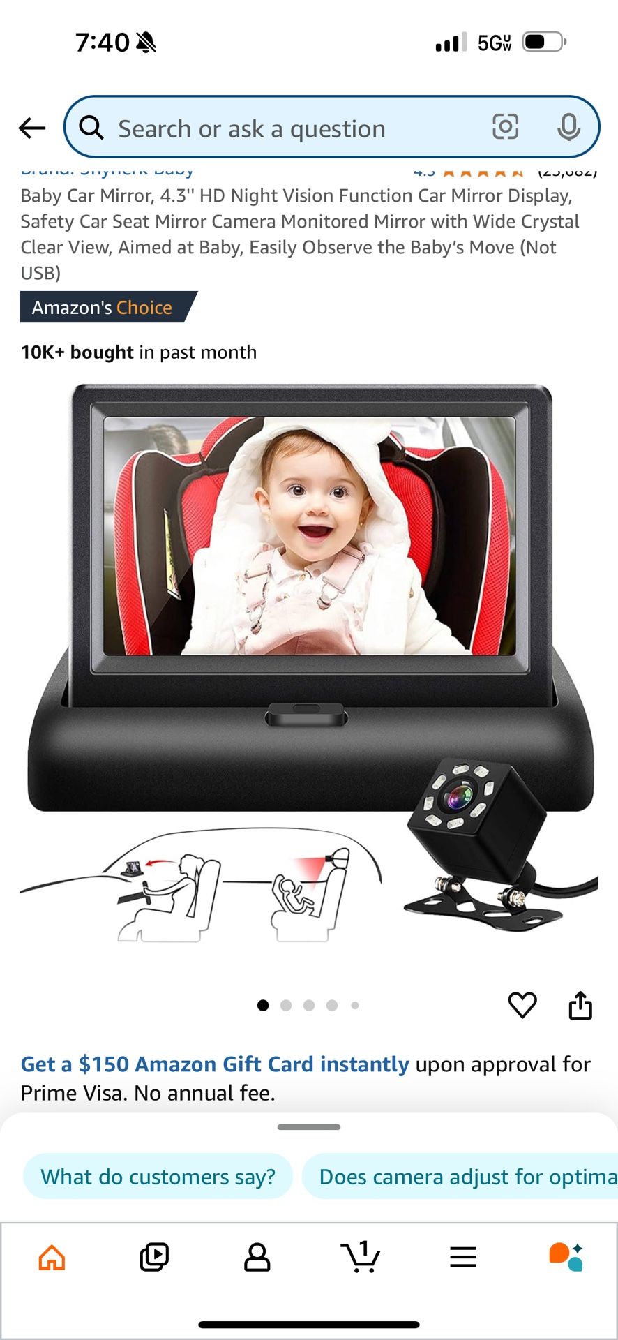 Baby Car Seat Monitor