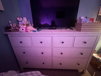 IKEA Hemnes White 8-Drawer Dresser