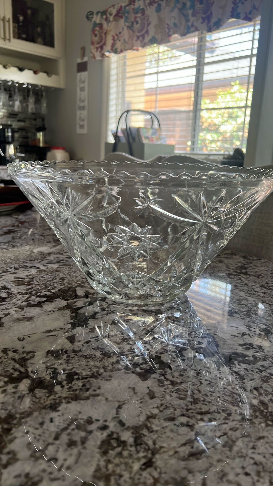 Clear Salad Bowl