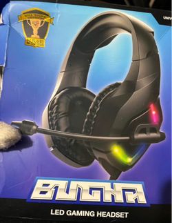 New LED gaming headset