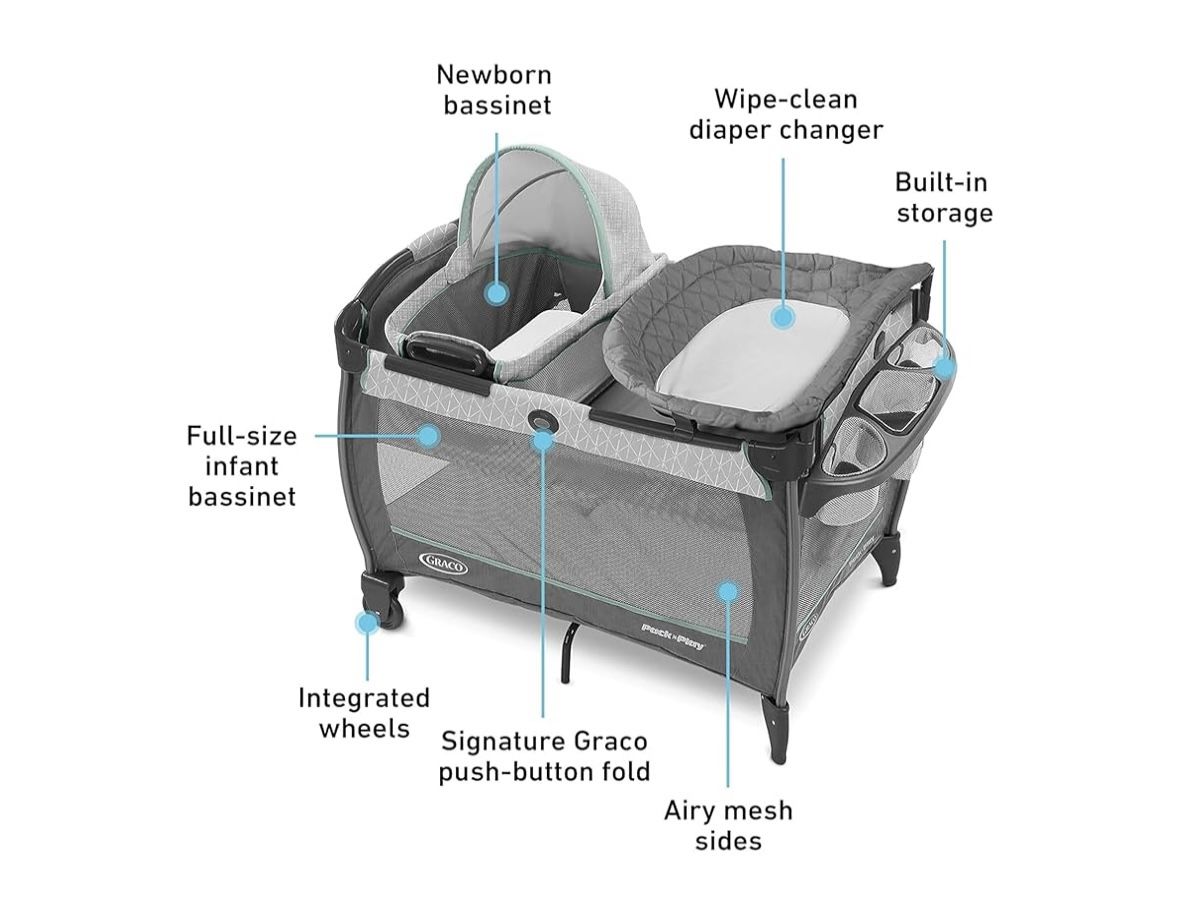 Graco Pack And Play Close To Baby Bassinet